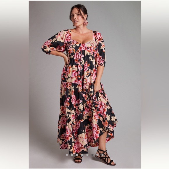 Anthropologie Blossom Maxi Dress - S - Picture 6 of 7
